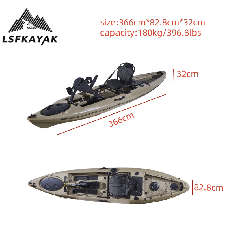 2025 Factory 12ft 3.6m Single  - Fishing Kayak Sit In incelemesi ve fiyatı