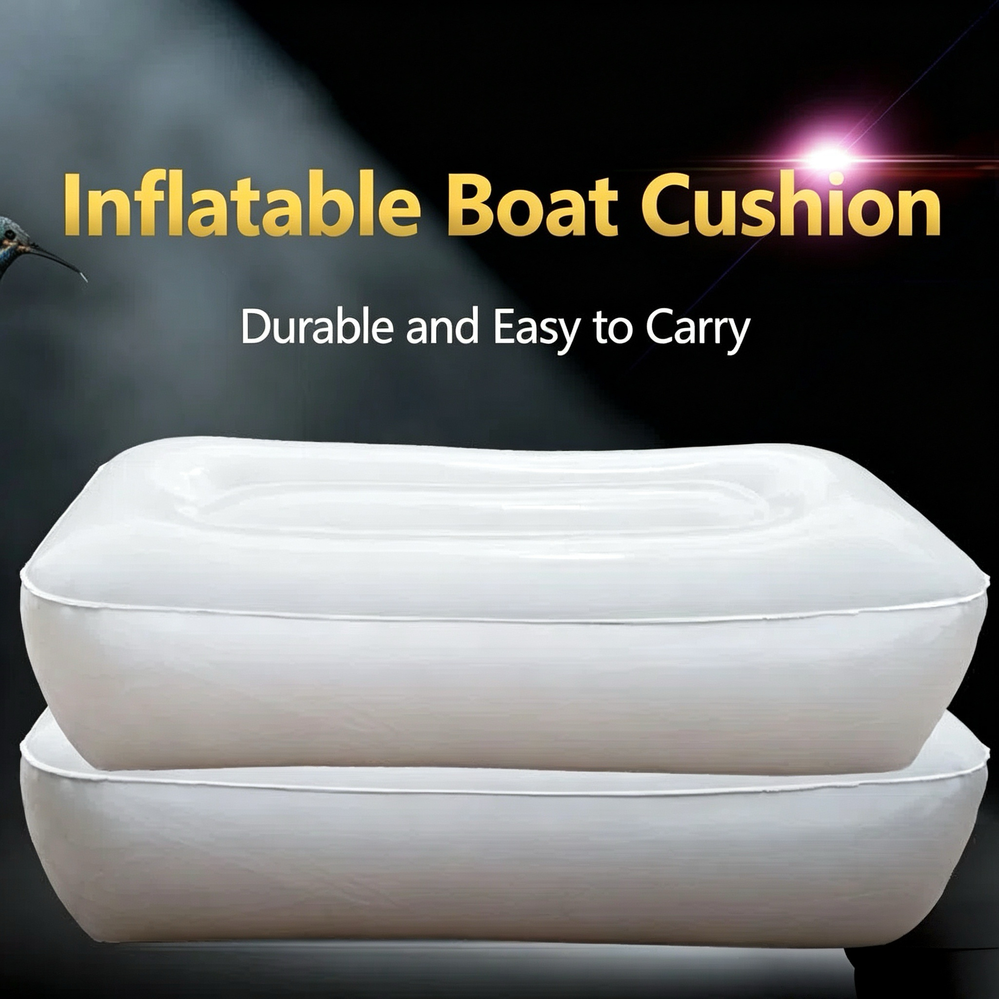 Thickened PVC Inflatable Seat, - Fishing Kayak Seat incelemesi ve fiyatı