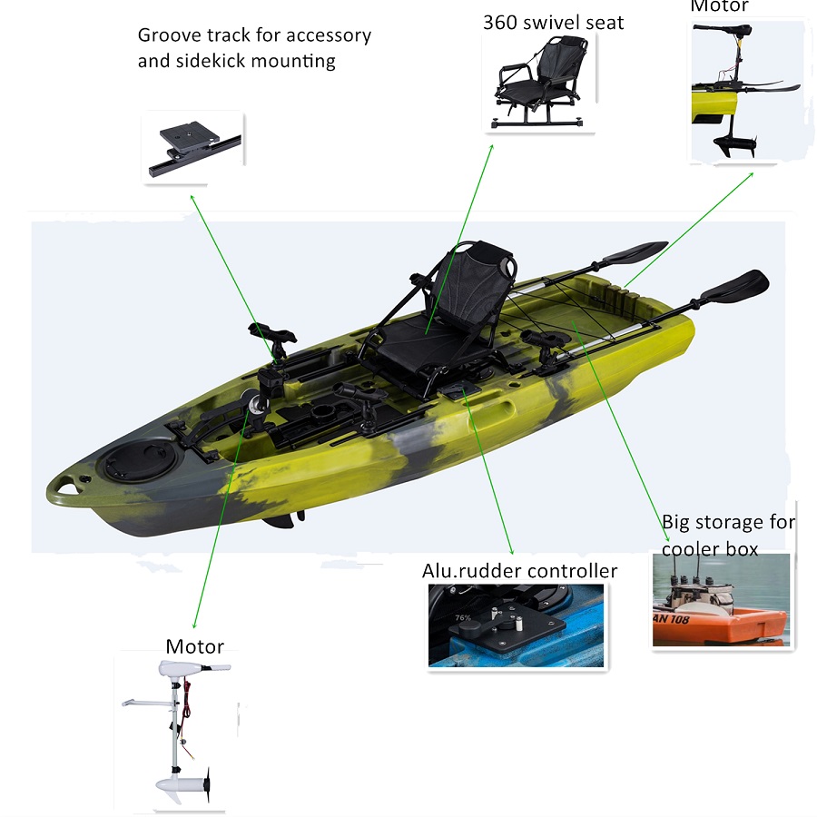 LSF Plastic Rowing Fishing Ele - Fishing Kayak Paddle incelemesi ve fiyatı