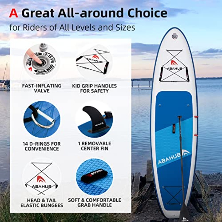 Inflatable SUP for yoga, paddl - Fishing Kayak Paddle incelemesi ve fiyatı