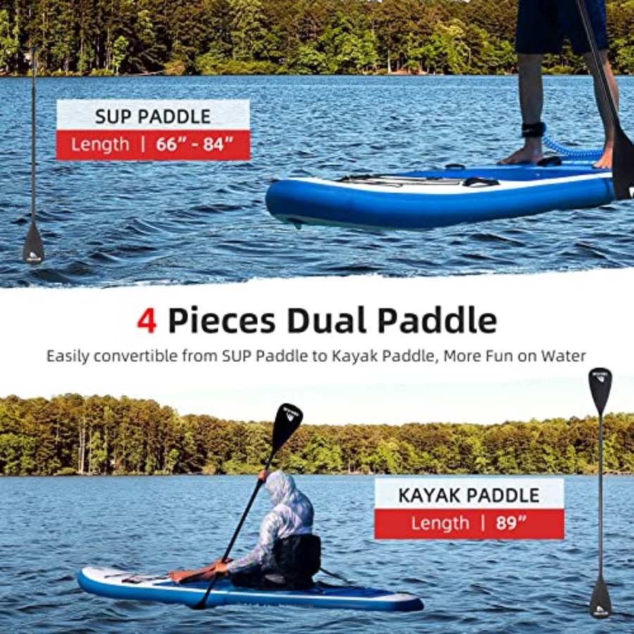 Inflatable SUP for yoga, paddl - Fishing Kayak Paddle incelemesi ve fiyatı