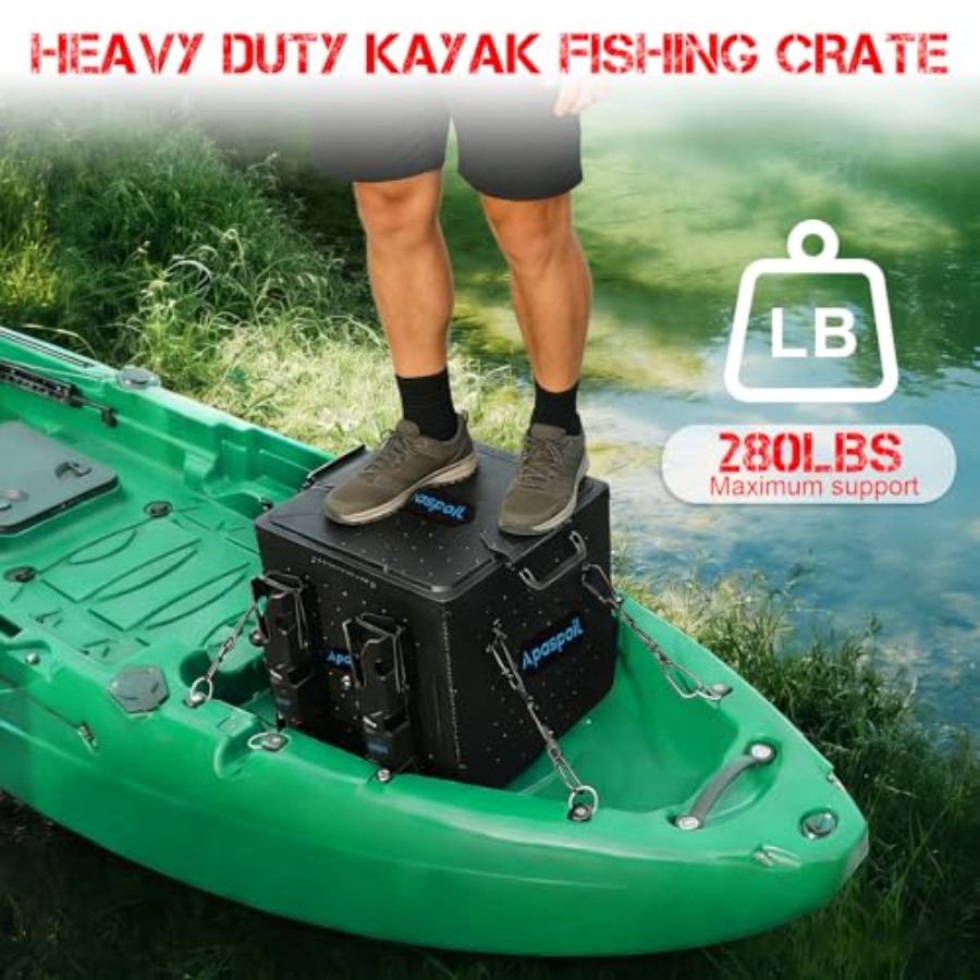 Kayak Fishing Crate with 4 Rod - Fishing Kayak Crate incelemesi ve fiyatı