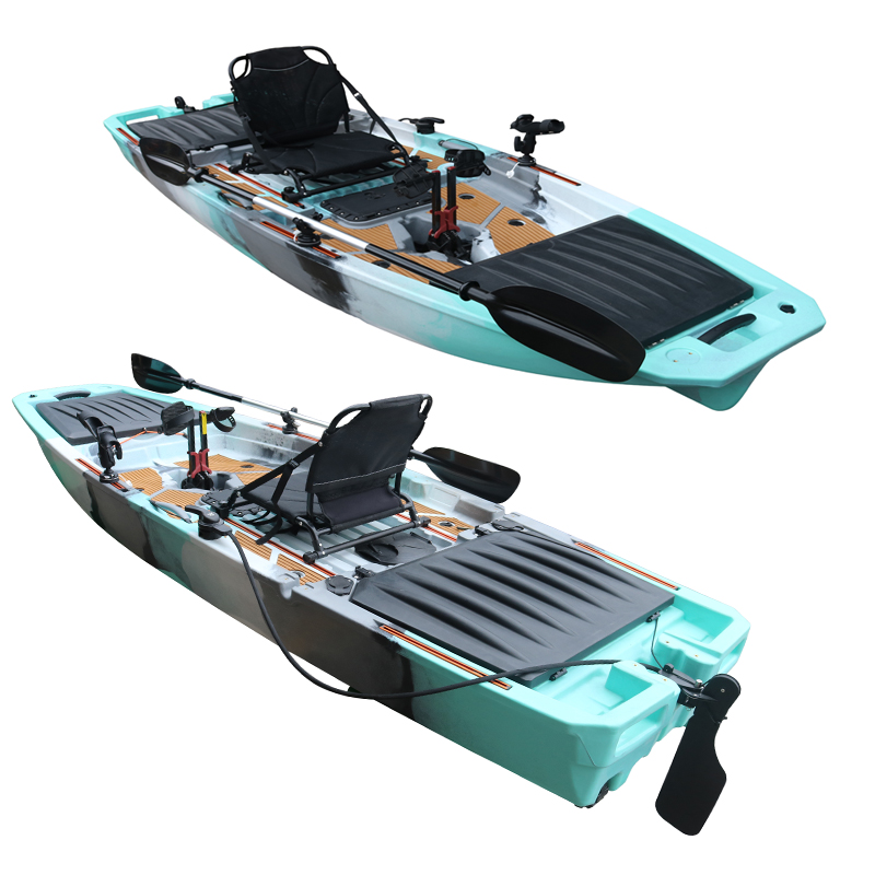 10FT Single Seat LLDPE Sit On  - Fishing Kayak Pedal Drive incelemesi ve fiyatı
