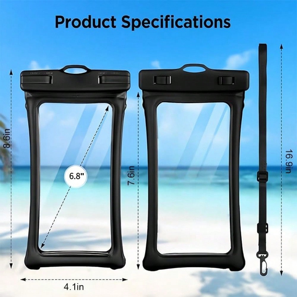 Two Waterproof Phone Pouches/C - Fishing Kayak Inflatable incelemesi ve fiyatı