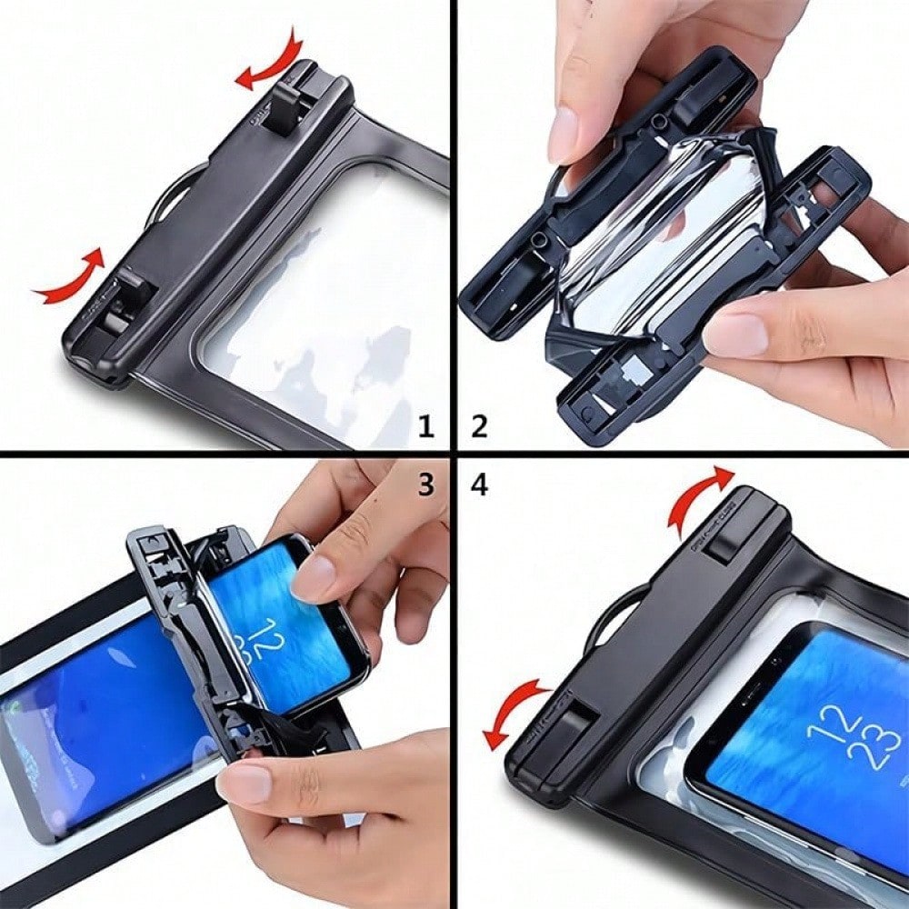 Two Waterproof Phone Pouches/C - Fishing Kayak Inflatable incelemesi ve fiyatı