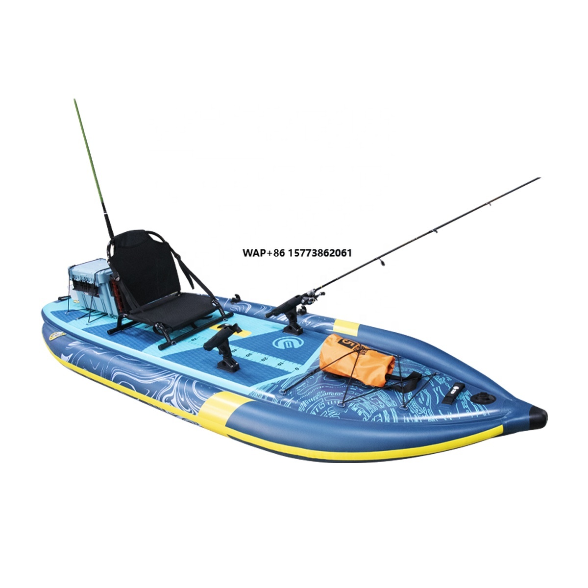 Three Air Chamber Inflatable F - Fishing Kayak Rod Holder incelemesi ve fiyatı